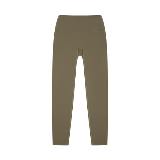 High-Waisted YANV Leggings Gray Coffee