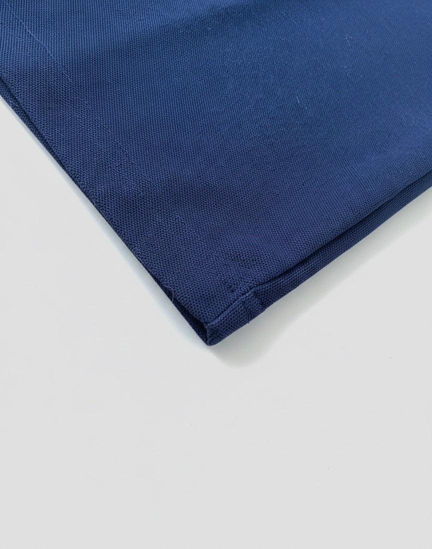 YANV Collar Short-Sleeve Polo Shirt Navy Blue