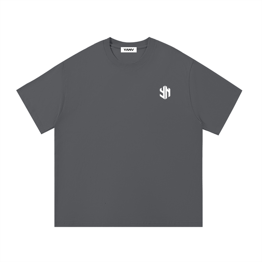 YANV 100% Cotton T-Shirt Dark Gray